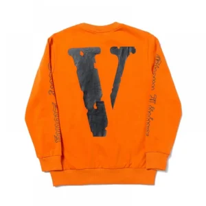 Vlone X Off-White Sweatshirt – Orange