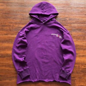 Vlone Blue Fire Purple Hoodie