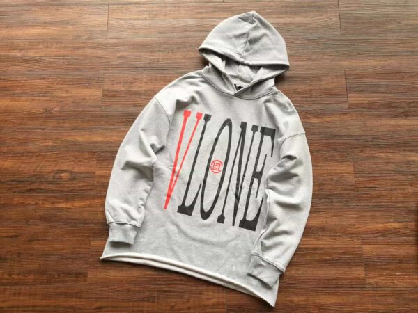 Vlone Dragon Gray Hoodie