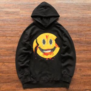 Vlone Drippy Smile Black Hoodie