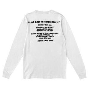 Vlone Black History White Sweatshirt