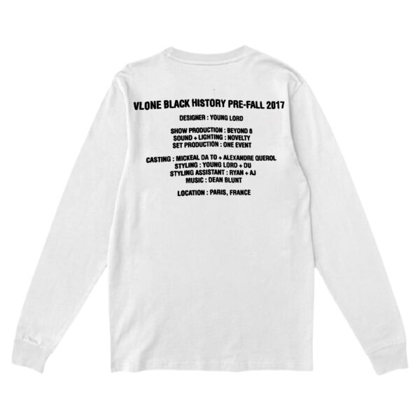 Vlone Black History White Sweatshirt