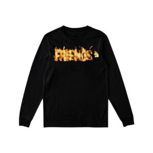 Vlone Flaming Friends Sweatshirt – Black