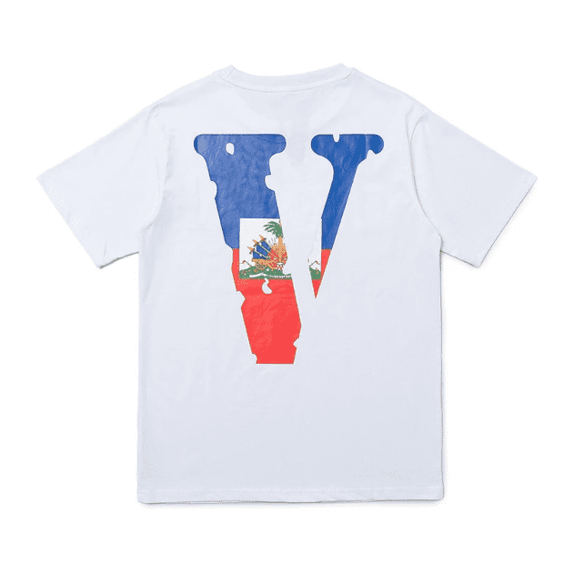 Vlone Haiti Couple loose T-Shirt Vlone Haiti Couple loose T-Shirt
