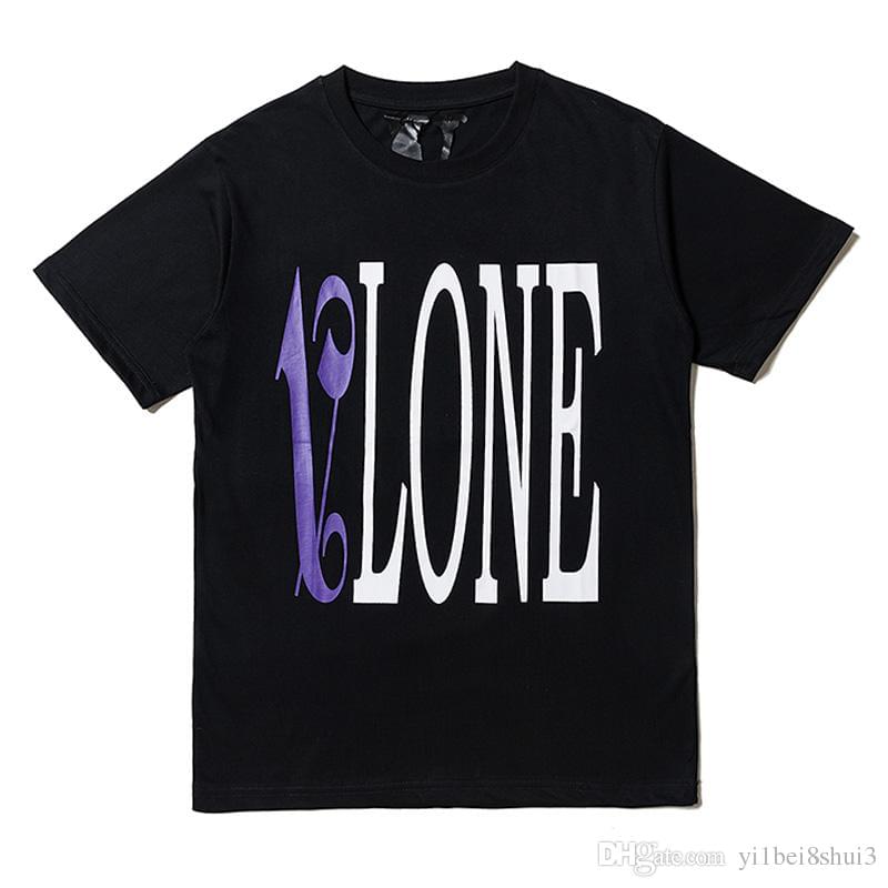 Vlone x Palm Angels T-Shirt Purple Black Vlone x Palm Angels T-Shirt Purple/Black